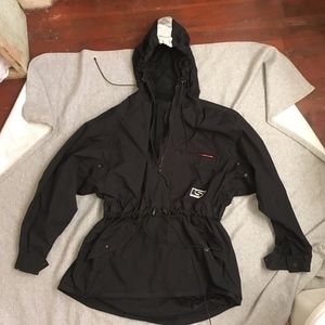 Awesome hooded snowboarding jacket